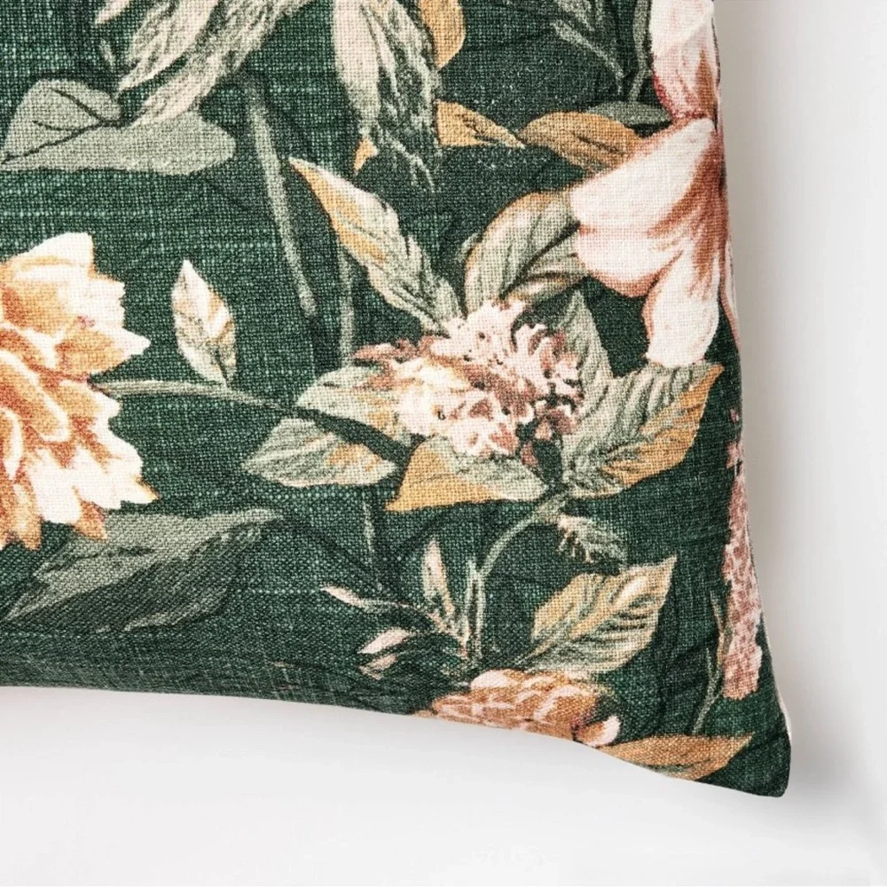 Oversize Printed Floral throw pillow Threshold™ designed with Studio McG…
